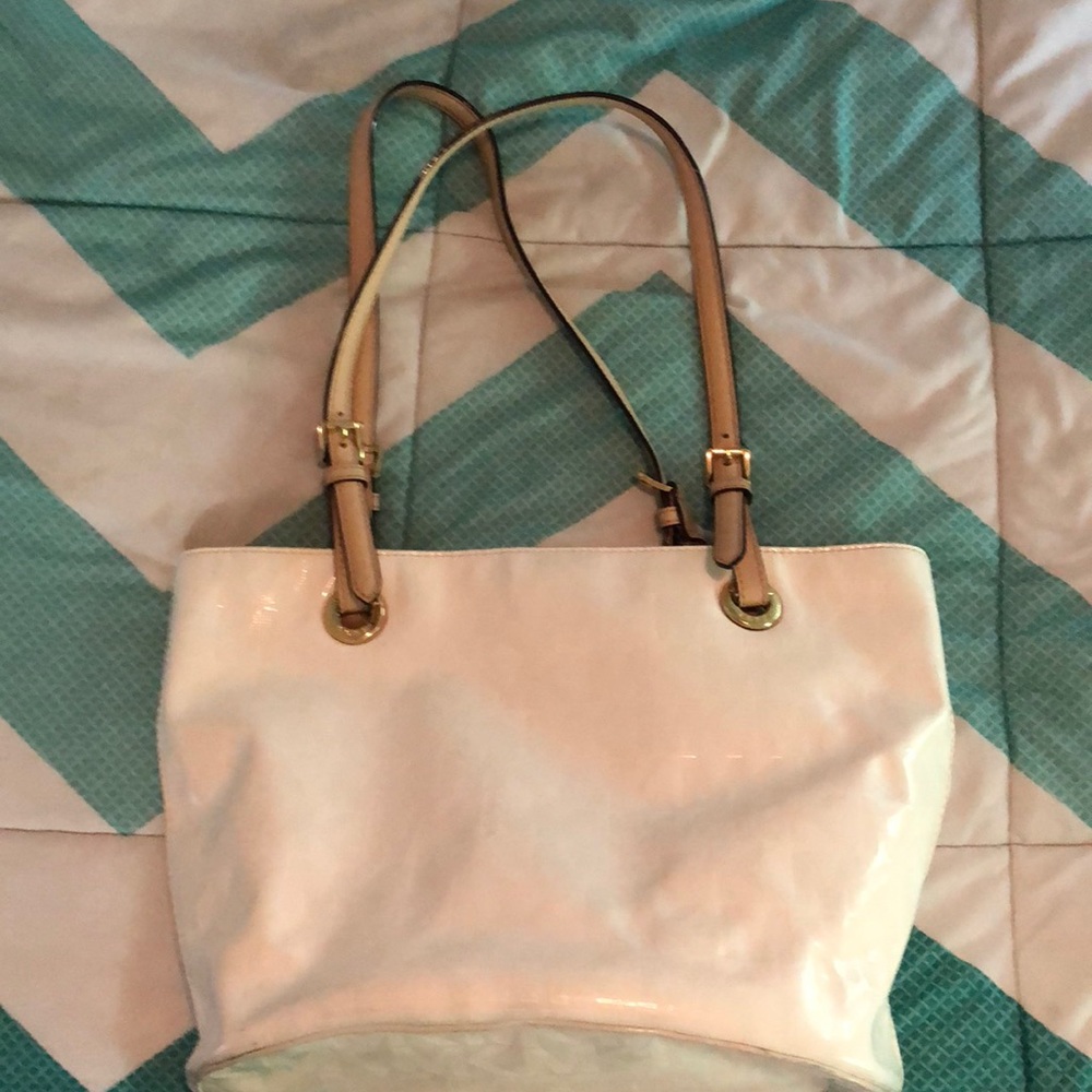 White Michael Kors Purse